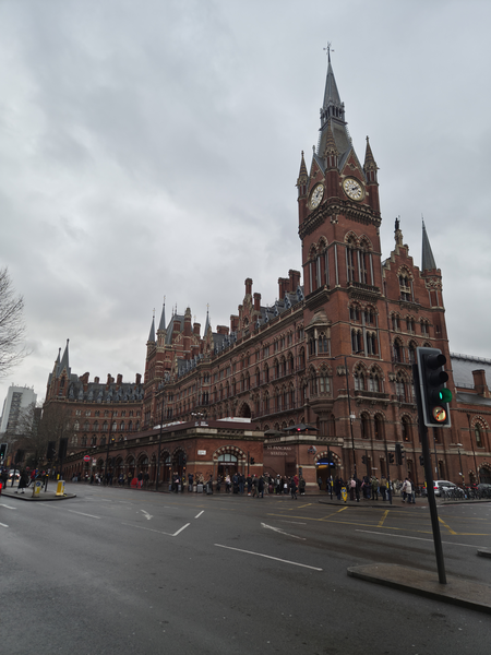 Pancras Rail Station